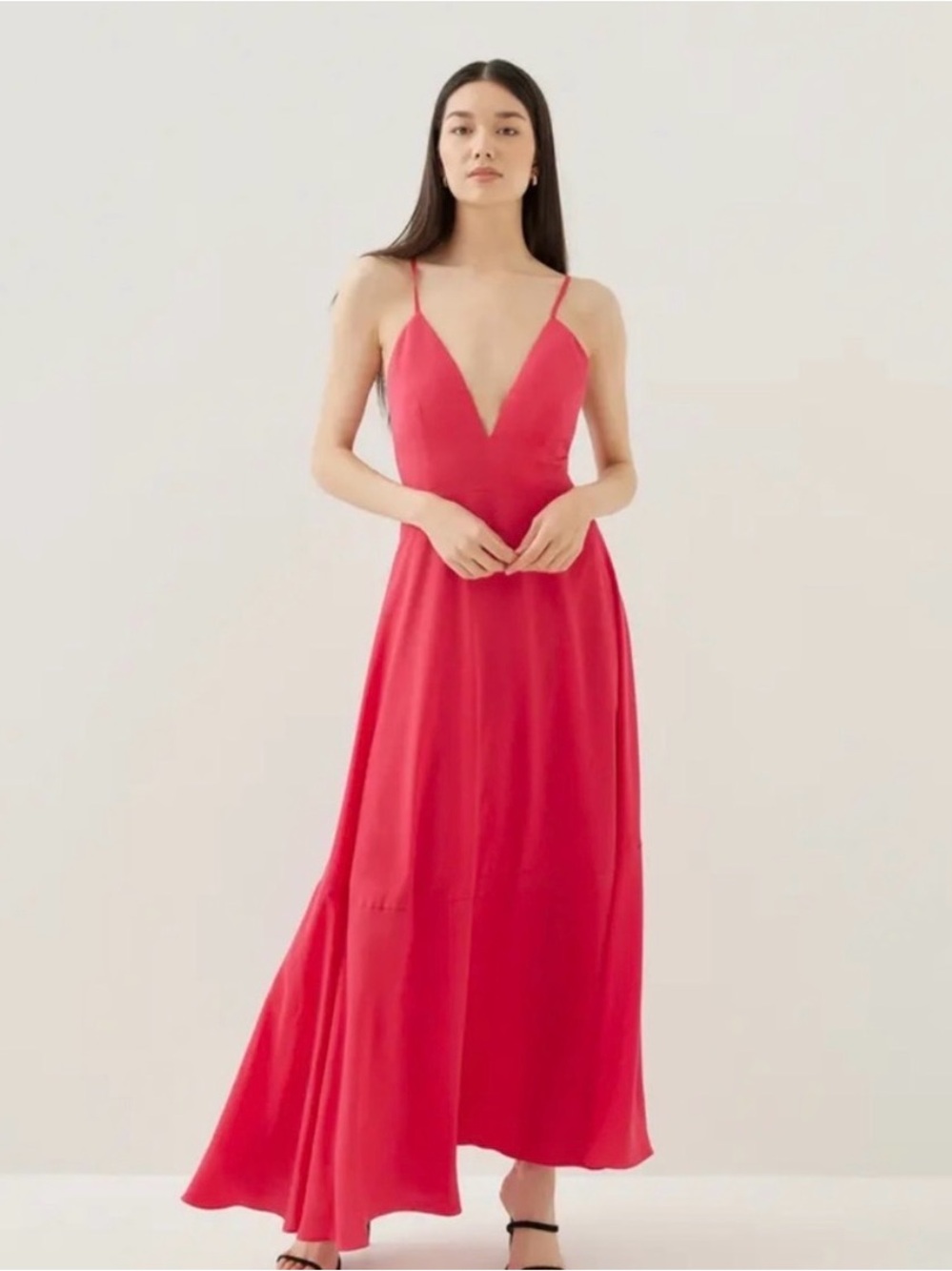 NEW Love, Bonito - Kaleni Padded Plunge Maxi Dress